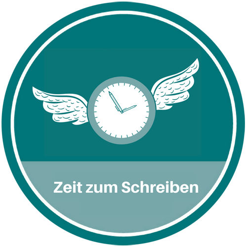 Zeit einen Roman zu schreiben Kurs Logo